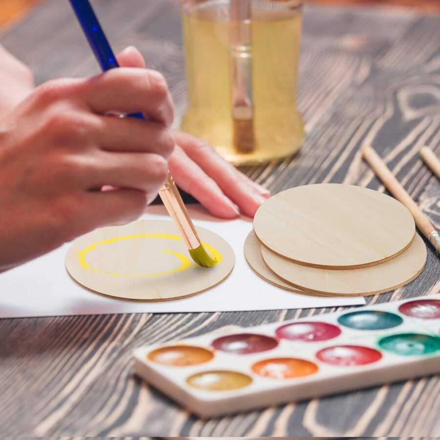 MDF Coaster Round - 3.75 inch (Set of 1) - Image 2