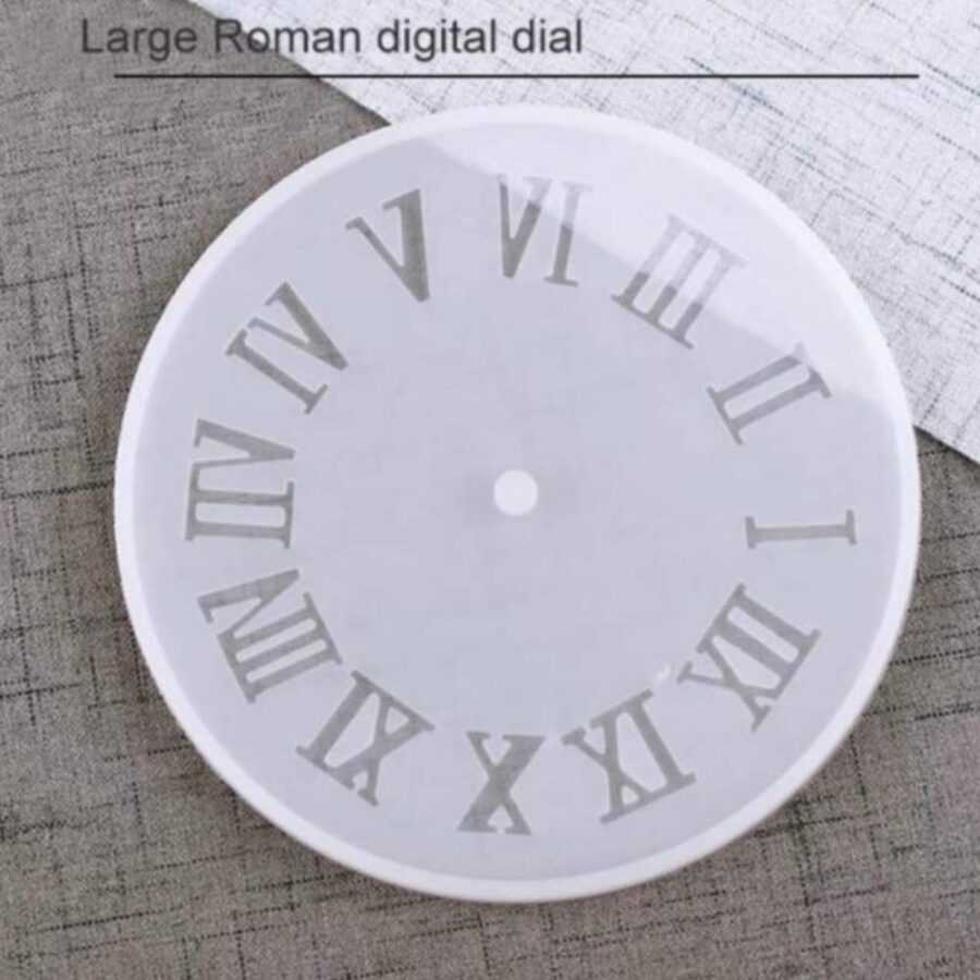 A35 - Clock Mold - 8 inch - Roman -1 unit - Image 3