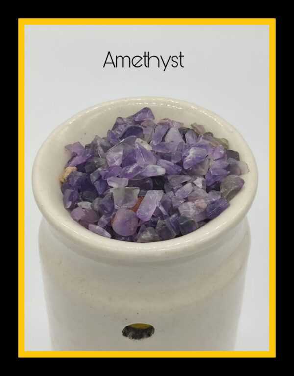 Amethyst stone - 250 gm - 4-6 MM