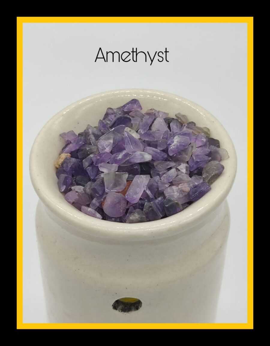 Amethyst stone - 250 gm - 4-6 MM