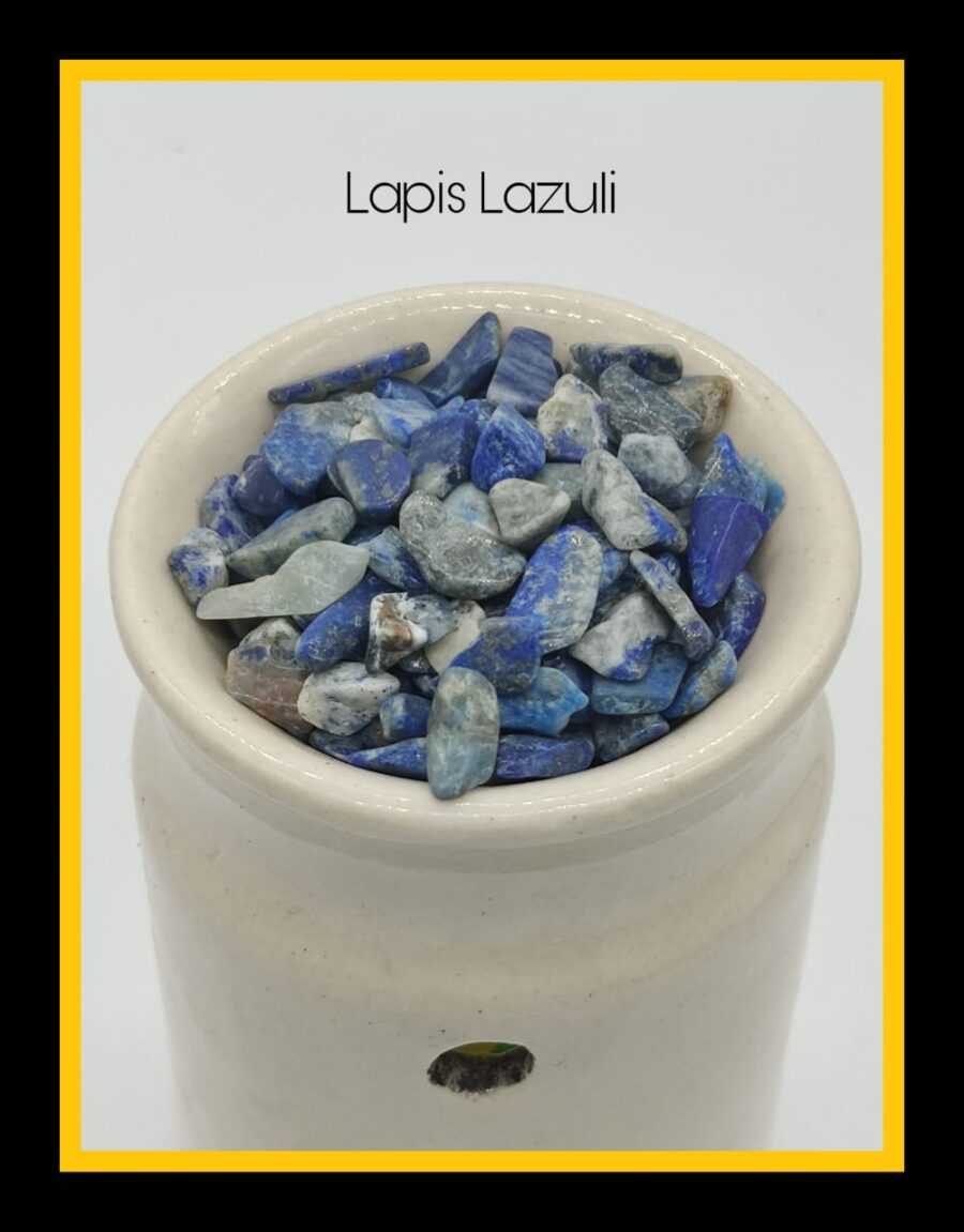 Lapiz Lazuli stone - 250 gm - 4-6 MM