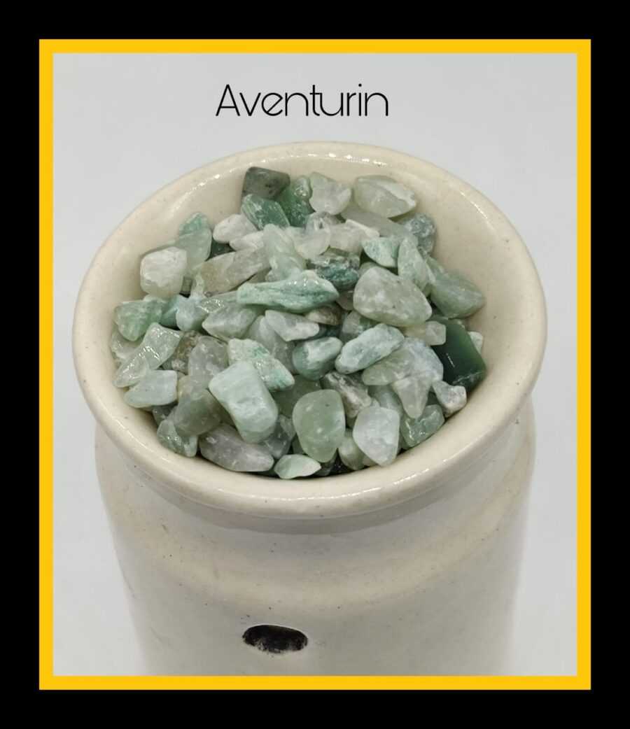 Green Aventurian 250 GM - 4-6 MM