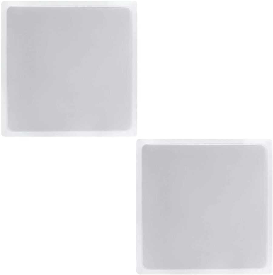 Artool DIY Square Coaster Set of 2 Silicone Mold, Bottom Bracket Prevents Deformation, Molds for Casting with Resin, Concrete, Cement - Image 3