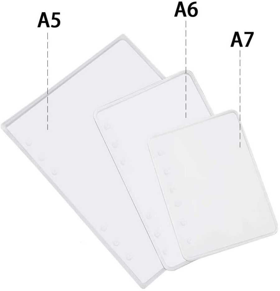 A18 - Note book Cover Mold A4/A5/A6 - Set of 3 - Image 2