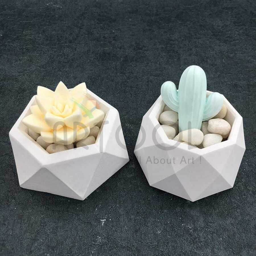 A23 - Flower Por mold - Set of 3 - Image 4