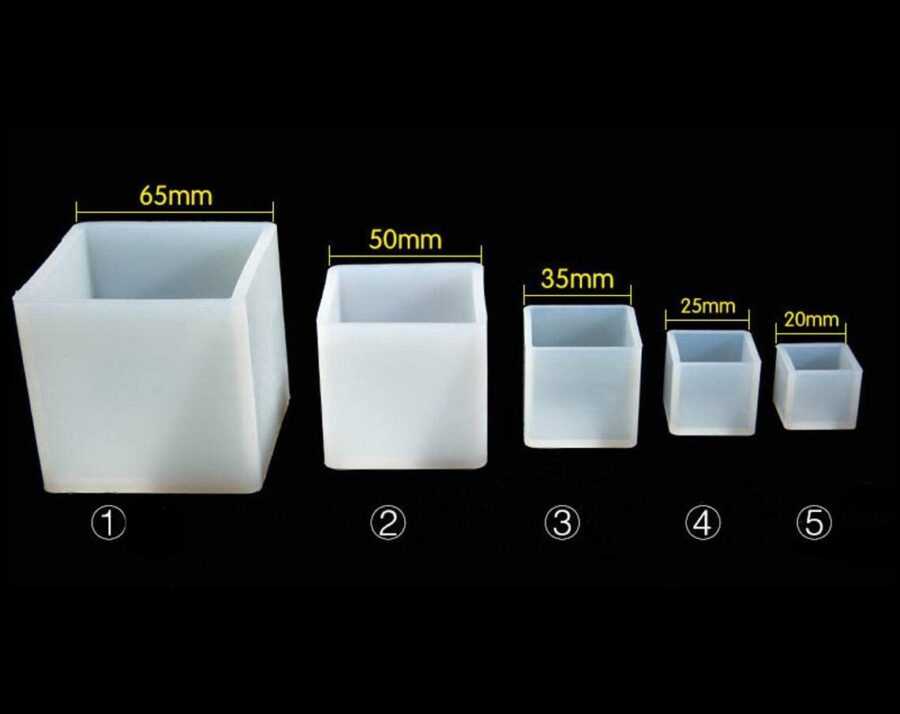 A25 - Cube Mold - Set of 5 - Image 5