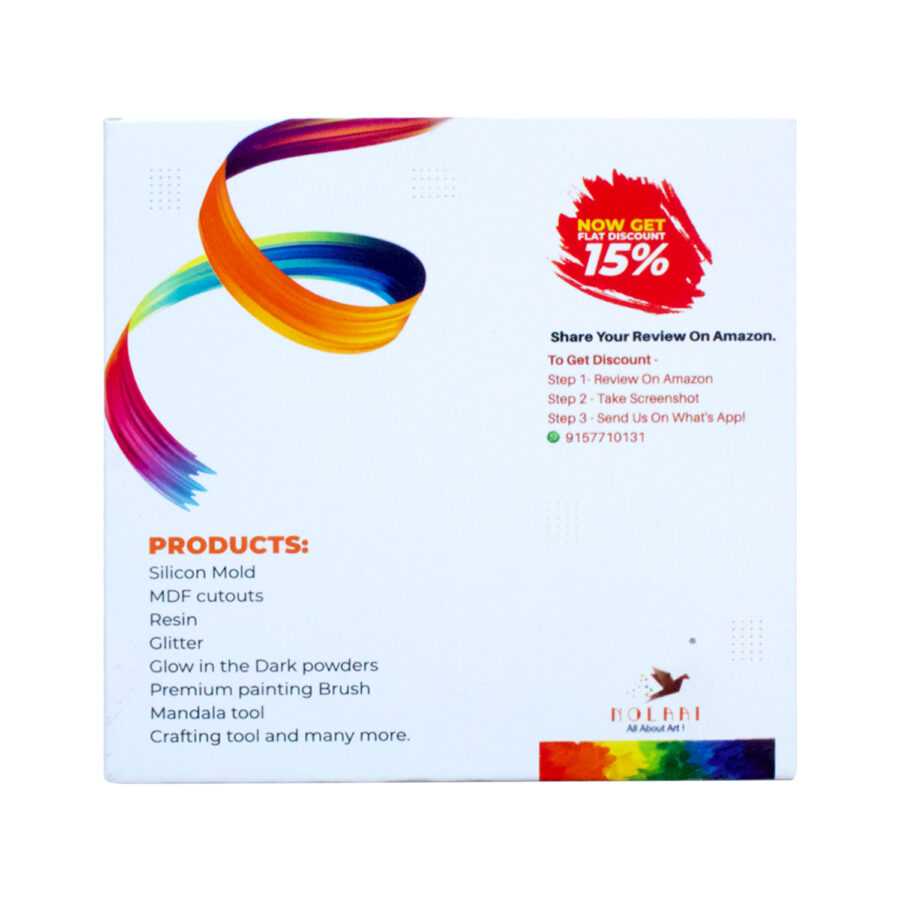 B65 - Color Pallet Mold -1 Unit 12 Inch (Big) / Tray Mold - Image 4