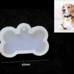 Artool A9 DIY Silicone Dog Bone Tag Mold for Resin Craft, DIY Art and Craft- 1 piece