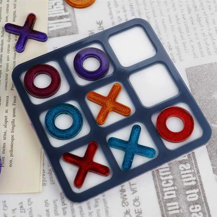 B21 - Tic Tac Toe Game mold - Image 4