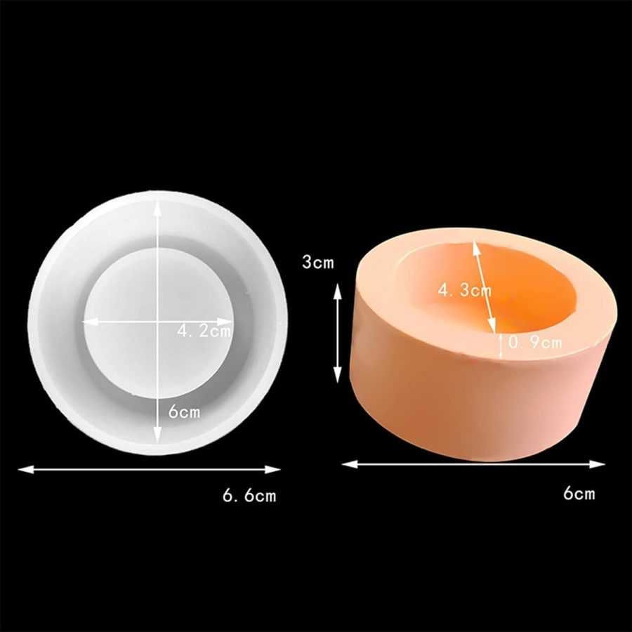 B20 - Tea light / Tealight / Candle Holder Mold - Set of 3 - Image 5