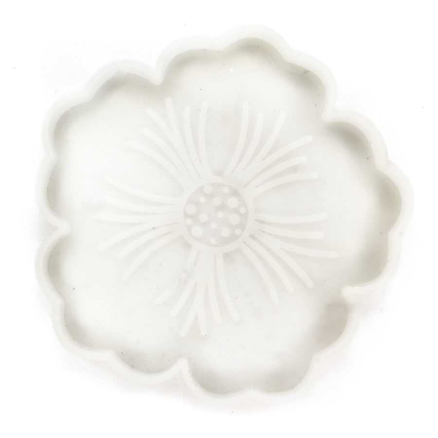 NOLAAI Artool A10 Flower Shape Resin Coaster Mold for DIY Art and Craft -1 piece - Image 6