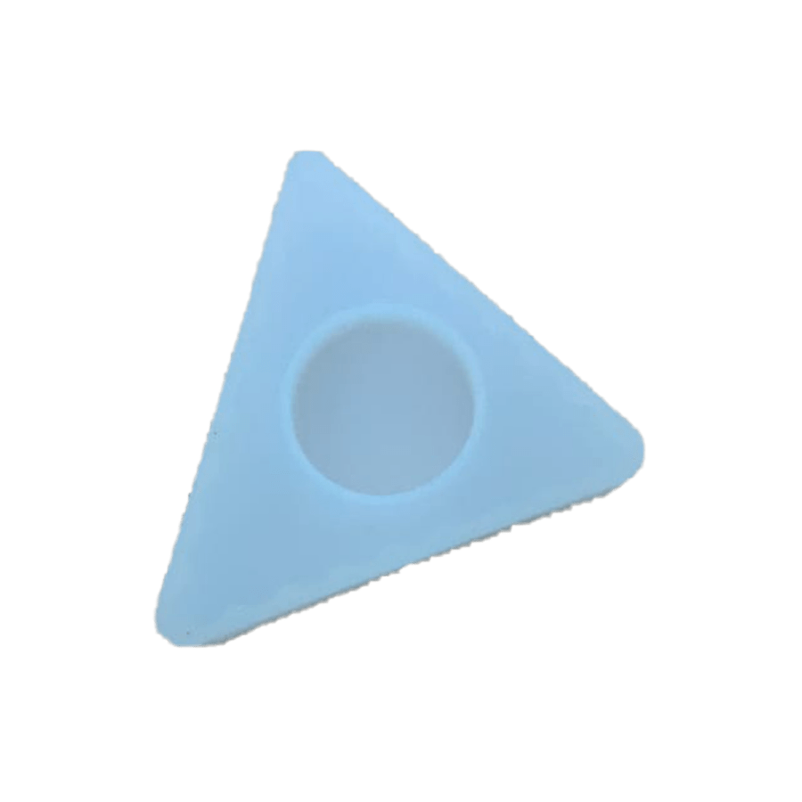 B125 - Tea light Candle Holder Mold - 1 unit  (Triangle) - Image 2