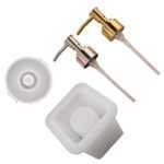 B162 - Silicon Soap Dispancer Mold - 1 Unit (Square) +  1 Pump