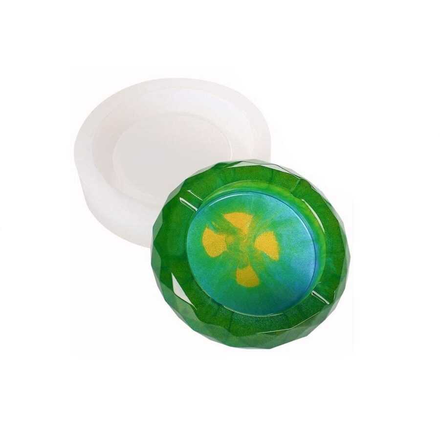 B158 - Round Ashtray Mold Round - 1 Unit