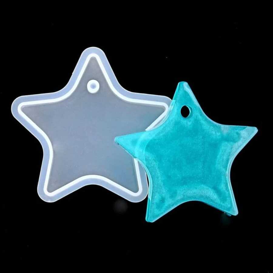 C23 - Star Keychain Mold / Decor Mold / Xmas / Christmas Mold - 1 Unit - Image 6