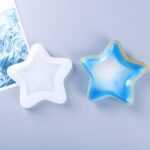 B185 - Star Fish Trinket Tray Mould - 1 Unit