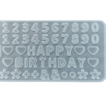 B194 - Alphabet Mould without hole - 1 Unit