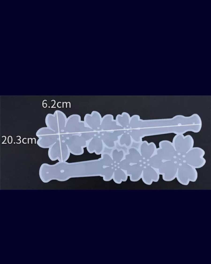 C81 - Flower Bookmark Mould - 2 Unit - Image 2