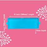 C83 - Name Plate Mould / Rectangle Mold - 1 Unit