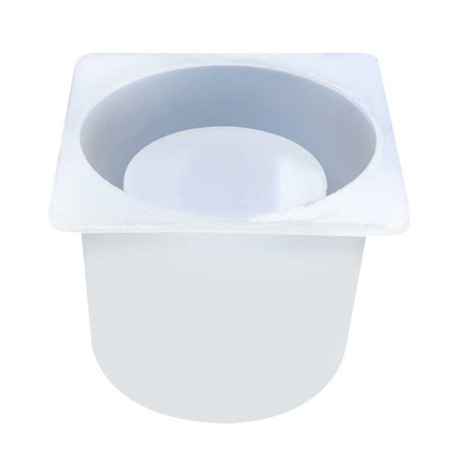 B138 - Flower Pot / Pen Stand Mold - 1 Unit (Round)