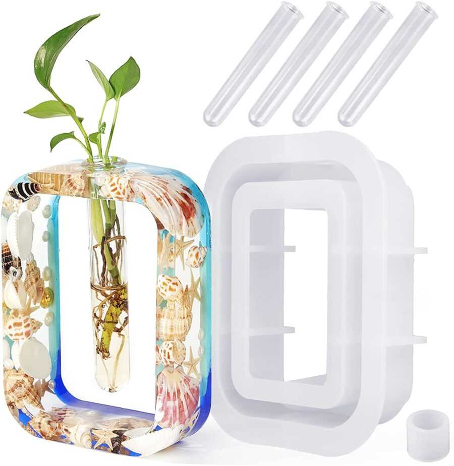 C85 - Rectangle Vase Mould - 1 Unit