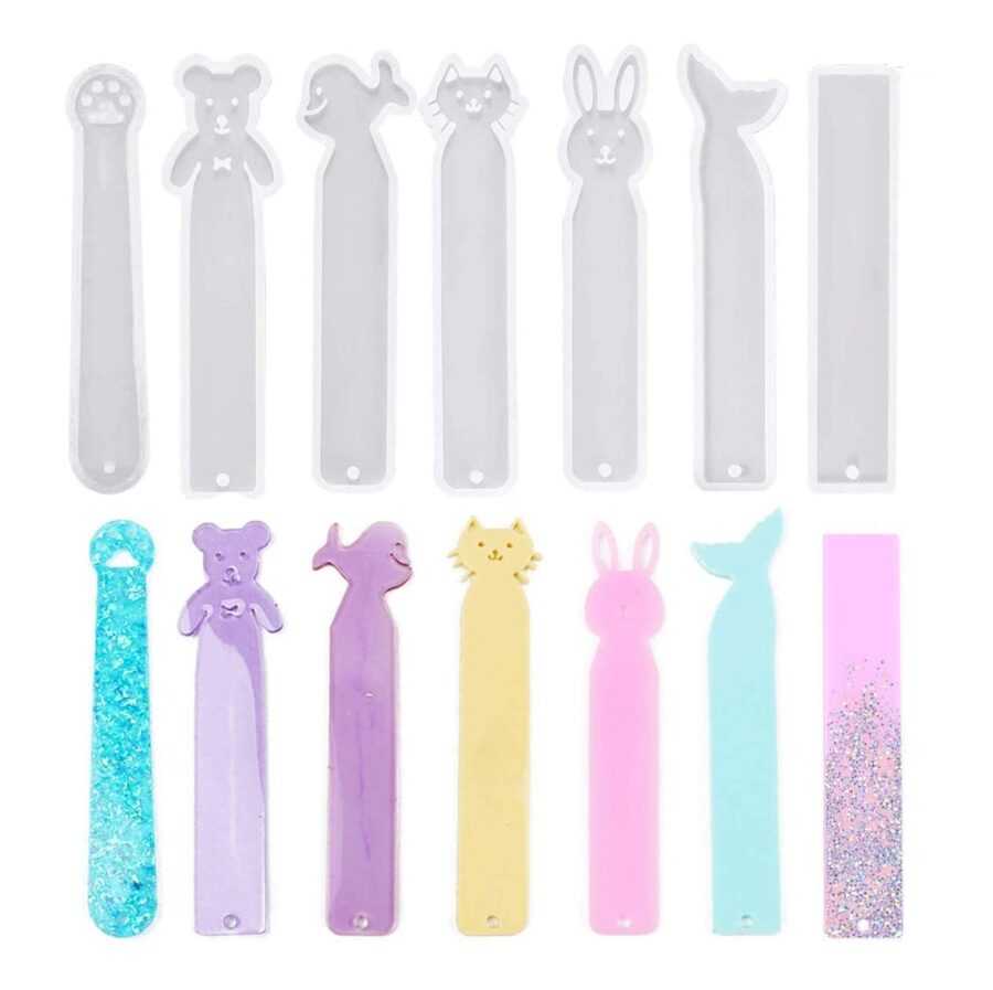 D15 - Book Mark Mould Set - 7 Unit