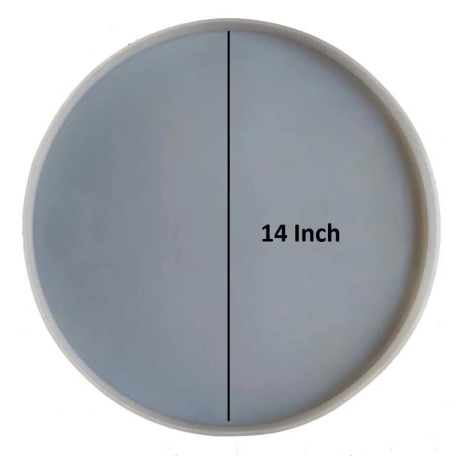 C12 - Table Top Round Mould 16 inch 20 mm Depth - 1 Unit - Image 2