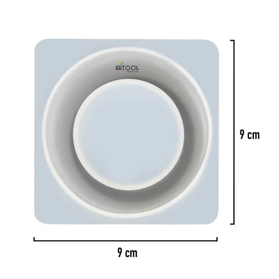 B138 - Flower Pot / Pen Stand Mold - 1 Unit (Round) - Image 2