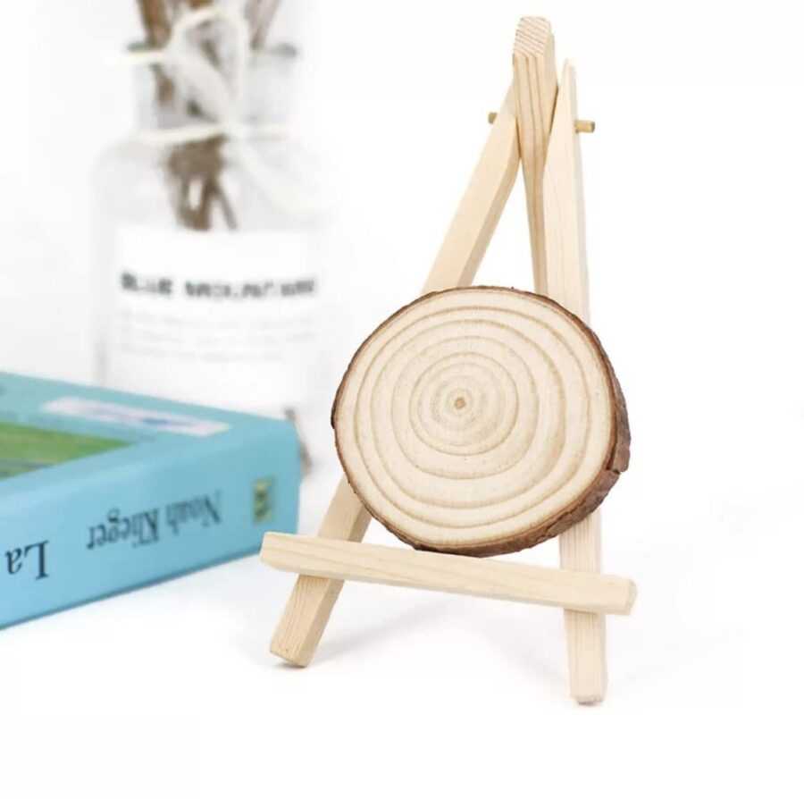 A94 - Wooden Easel - 12 inch -1 Piece - Image 2