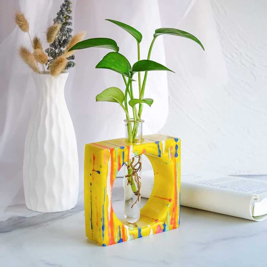C86 - Square Vase Mould / Planter Mold / Flower Pot Mold  - 1 Unit - Image 2