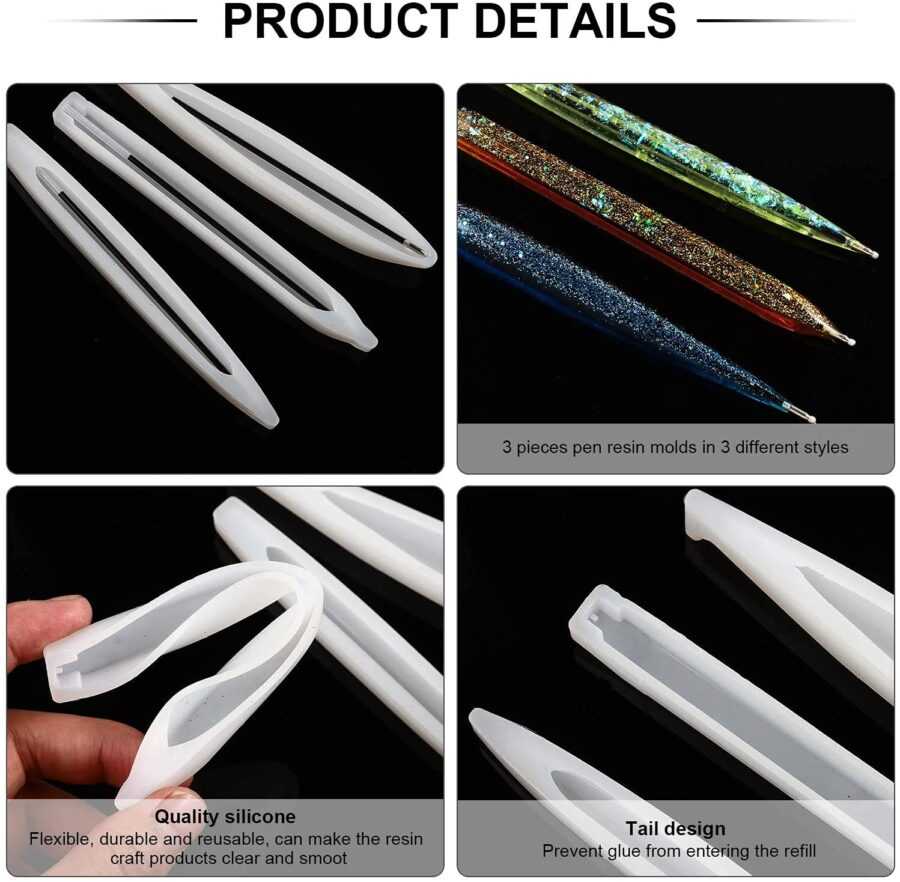 A54 - Pen Mold - Set of 3 - 1 Unit - Image 5