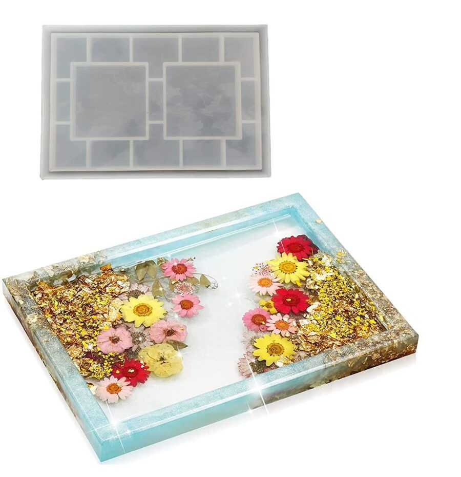 B41 - Trinket Tray Mold - 9*12 Inch - 1 Unit