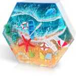 B49 - Deep Casting Mold - Hexagon - 8 inch - 1 Unit (Best Selling)