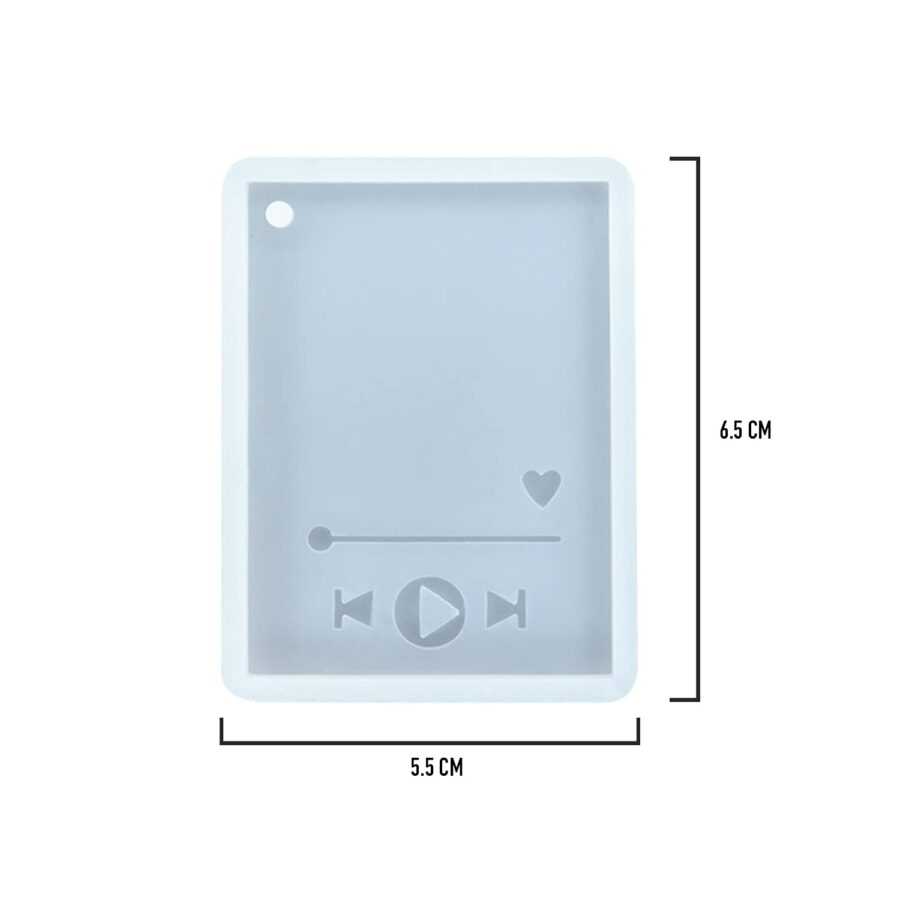A16 - Mp3 Player Keychain Mould Set of 2 - Image 2