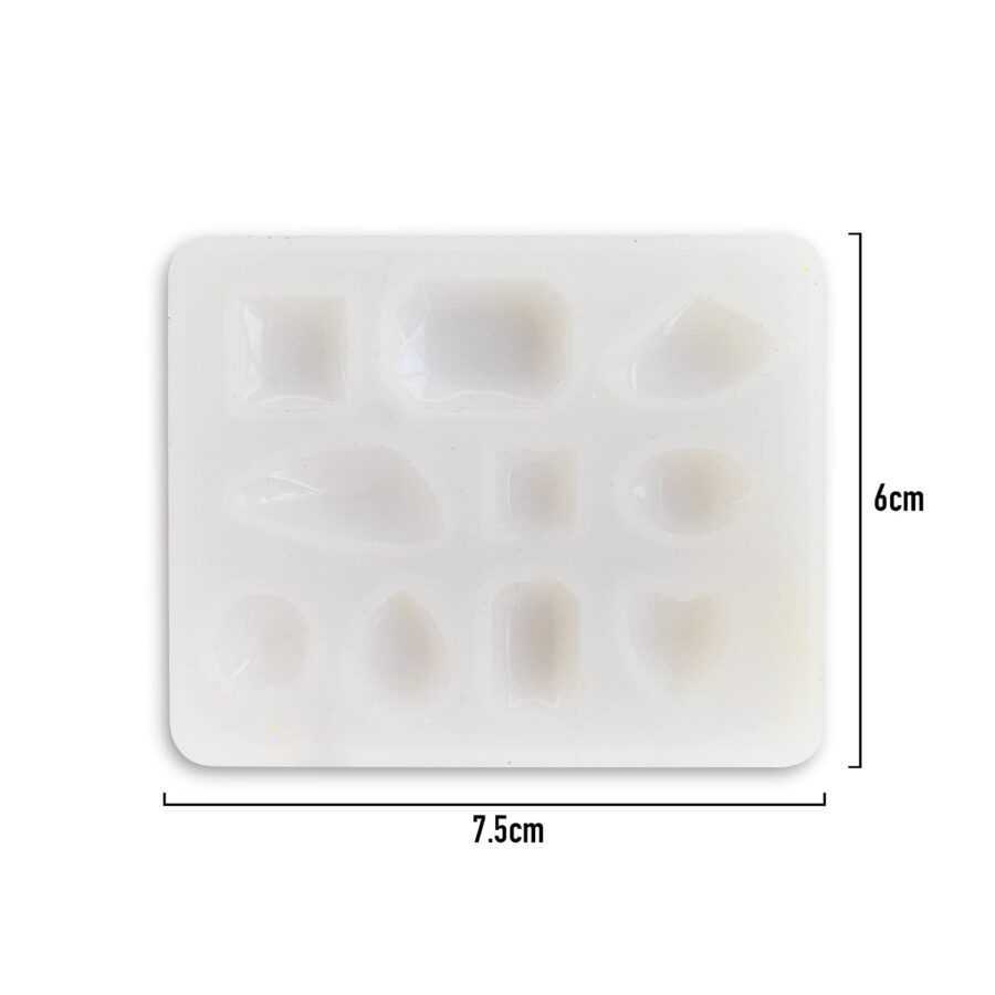 A6 - Gems Mould 10 Shapes - Image 2