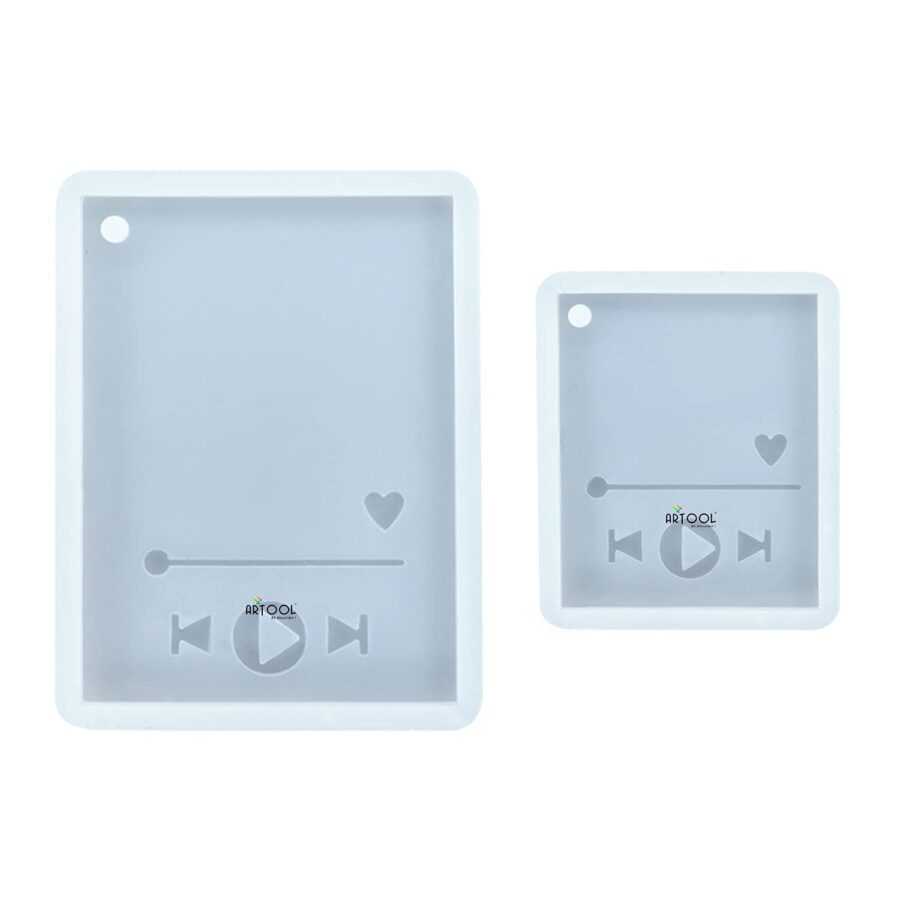 A16 - Mp3 Player Keychain Mould Set of 2