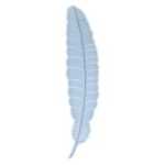 B190 - Feather Bookmark Mold