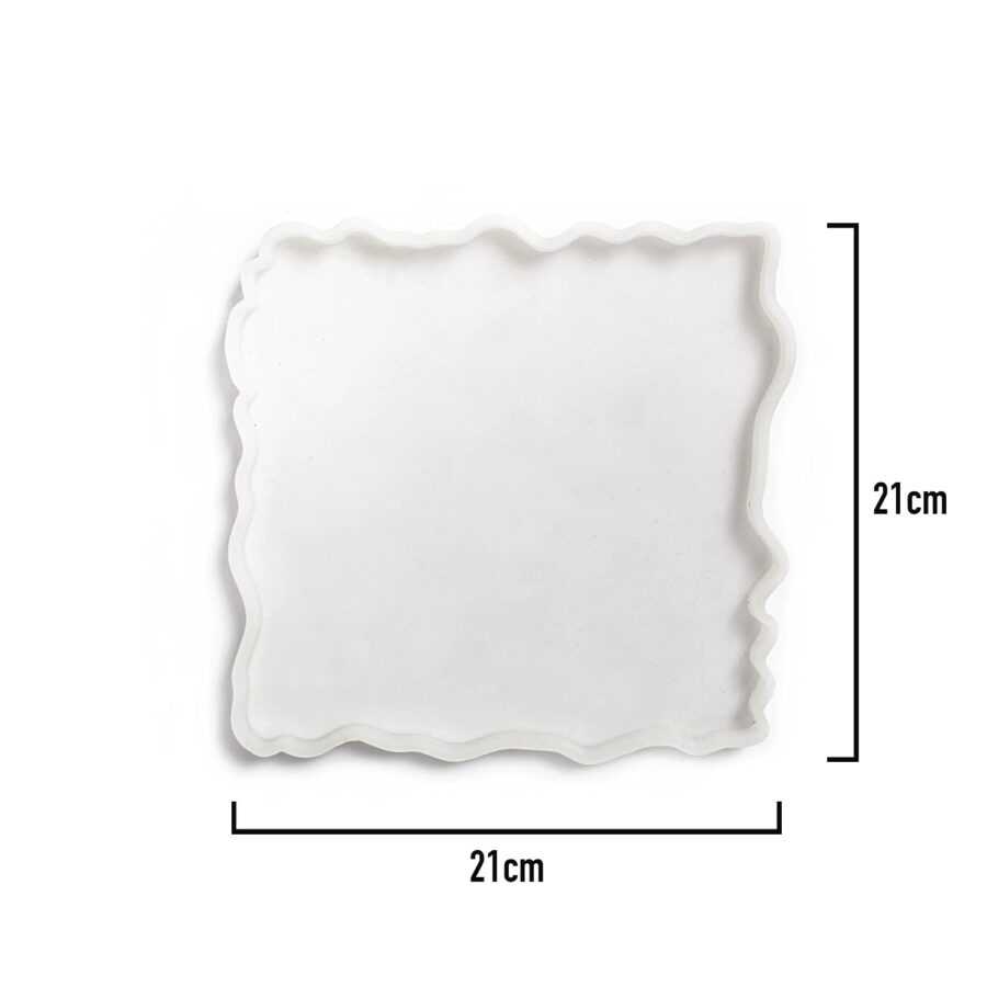 A99 - Square Agate Tray - A99 - Image 2