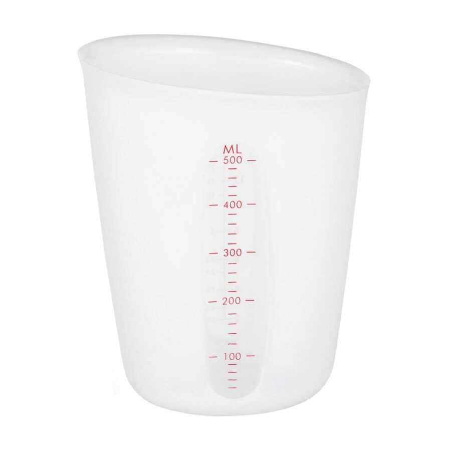 B139 - Silicon Measurinf Cup - 500 ML (Premium Quality) - 1 Unit
