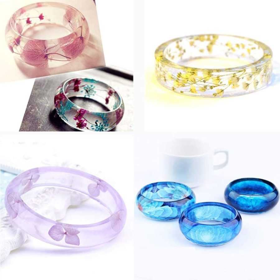 B62 - Bangle Mold -Set of 4 - 2/4/6/8 " Size (kada - Thick Bangle) - Image 2