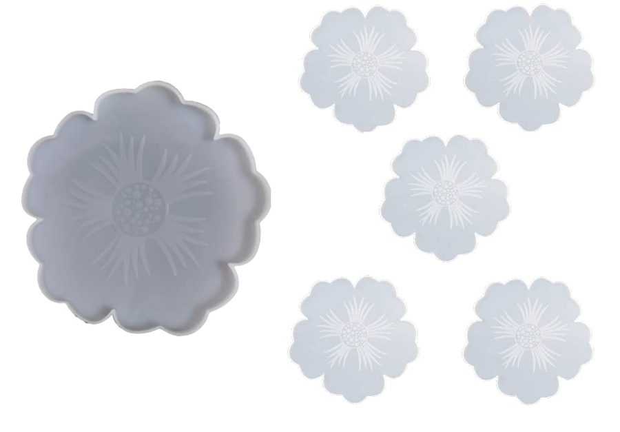 A65 - Tray mold with Coaster / Tray Mould