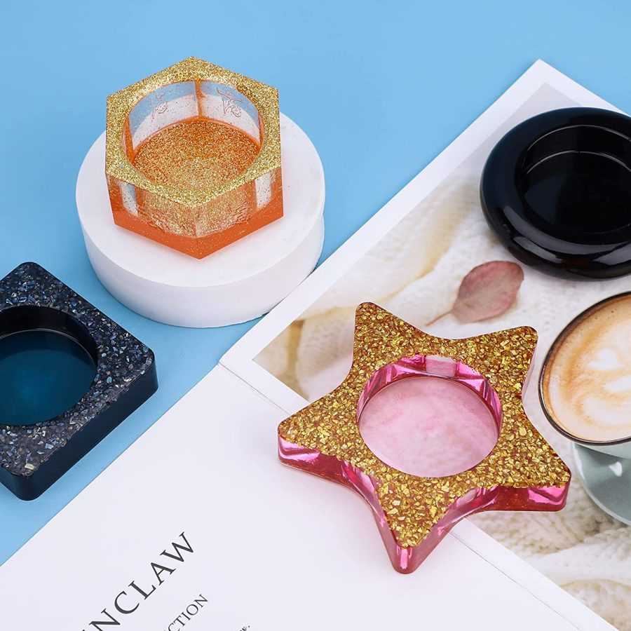 B101 - Tea light / Candle Handle Mold - 1 piece - Image 4