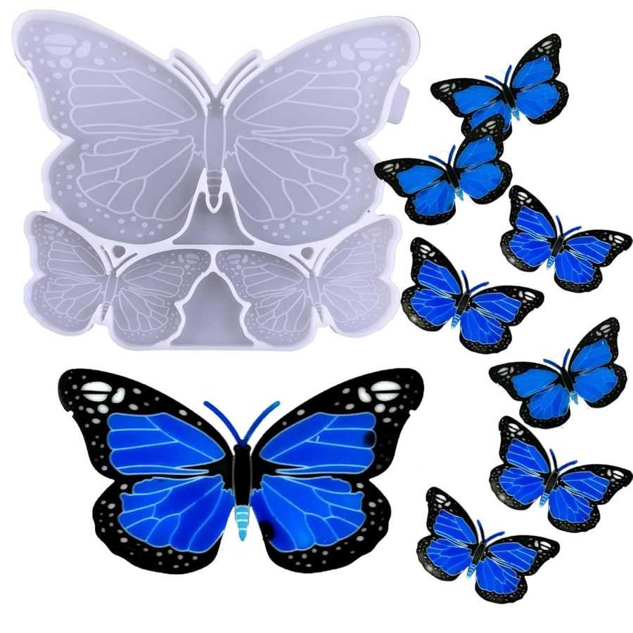 B69 - Key chain mold for Resin Art / Butterfly Mold - Image 2