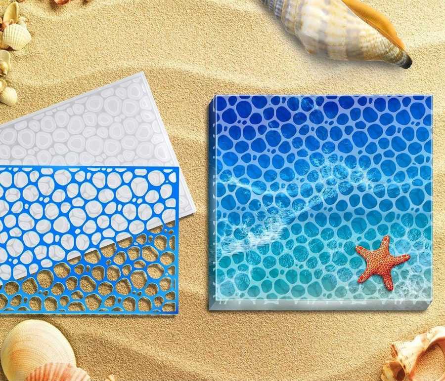 B97 - Square Coaster Mold