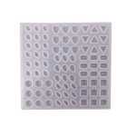 C34 - Gem Stone Mold / Jewellery Mold / Studs Mold /Pendent Mold