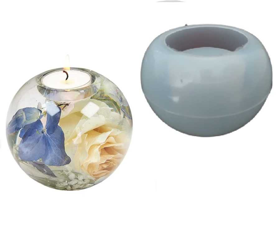 C90 - Tea light / Candle Holder / Diwali Mold - 1 piece - Image 4
