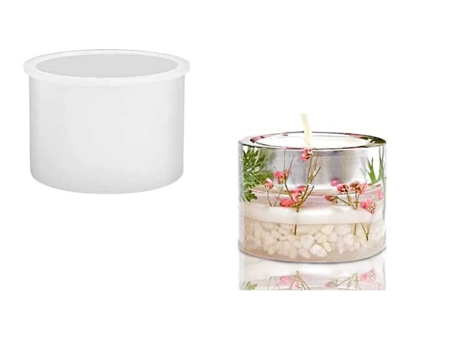D22 - Tea light Mold / Candle Holder Mold / Decor Mold