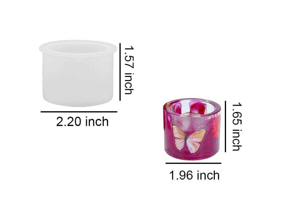 D22 - Tea light Mold / Candle Holder Mold / Decor Mold - Image 3