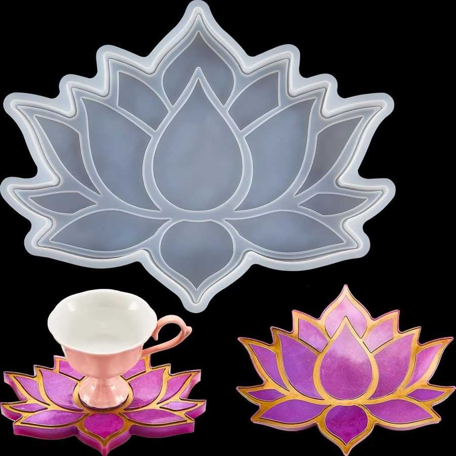 D30 - Lotus Coaster Mold