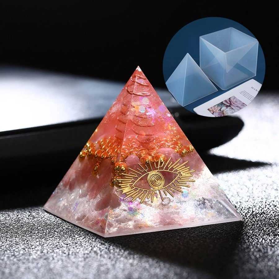 Pyramid Mold Set of 3  - 2/2.5/3 Inch - Set of 3 - Image 4